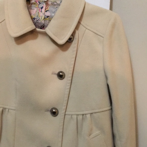 Anthropogie cream wool jacket - Picture 2 of 4
